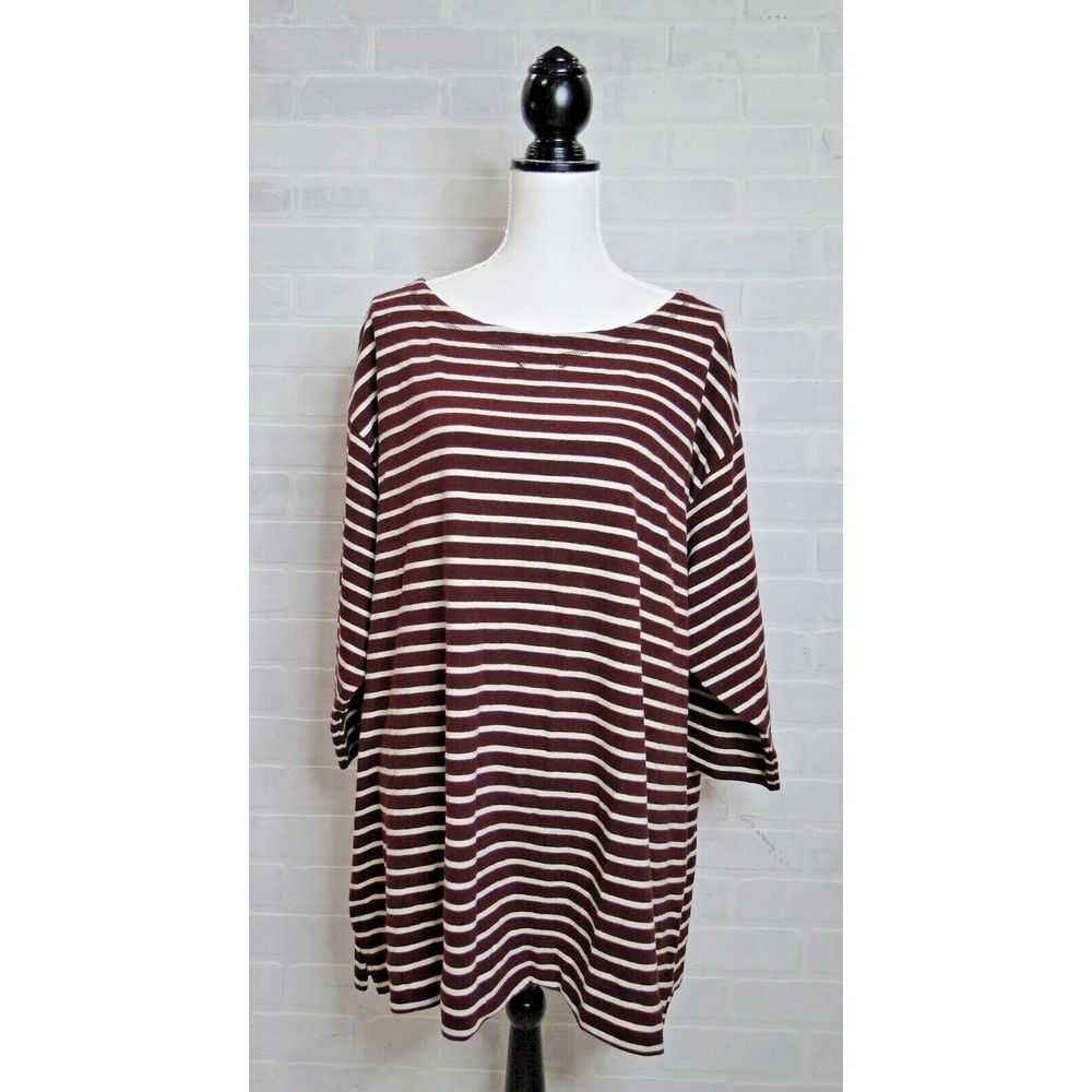 Lane Bryant Women's Size 22/24 Classic 3/4‎ Sleeve Drop Shoulder Bo NWT